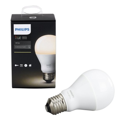 PHILIPS Hue White A19 Single Bulb